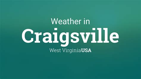 Craigsville va weather - Outdoor Sports Guide Craigsville, VA. Plan you week with the help of our 10-day weather forecasts and weekend weather predictions for Craigsville, Virginia.